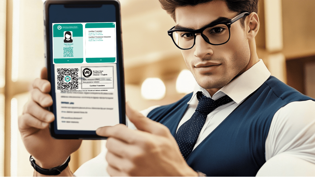 什麼是 NAATI 電子印章（數位印章）？